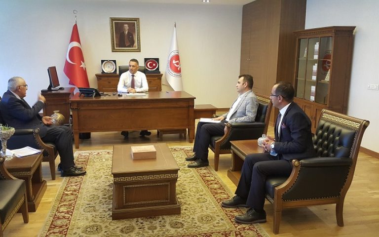 PANŞEK’ten Türkşeker Yönetim Kurulu Başkanı Sarıgül’e “hayırlı olsun” ziyareti!